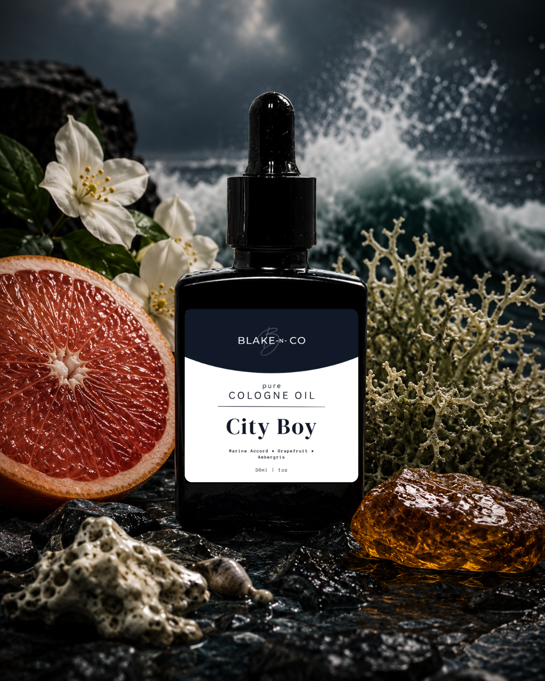 City Boy Pure Cologne Oil