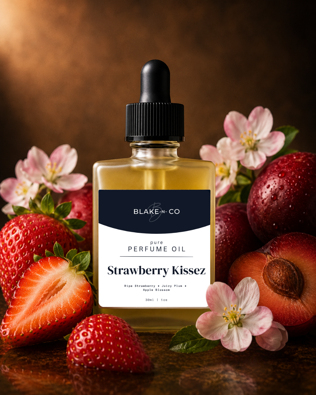 Strawberry Kissez Pure Perfume Oil