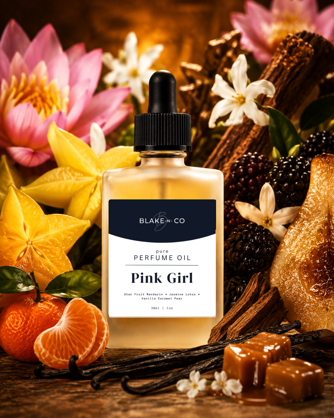 Pink Girl Pure Perfume Oil