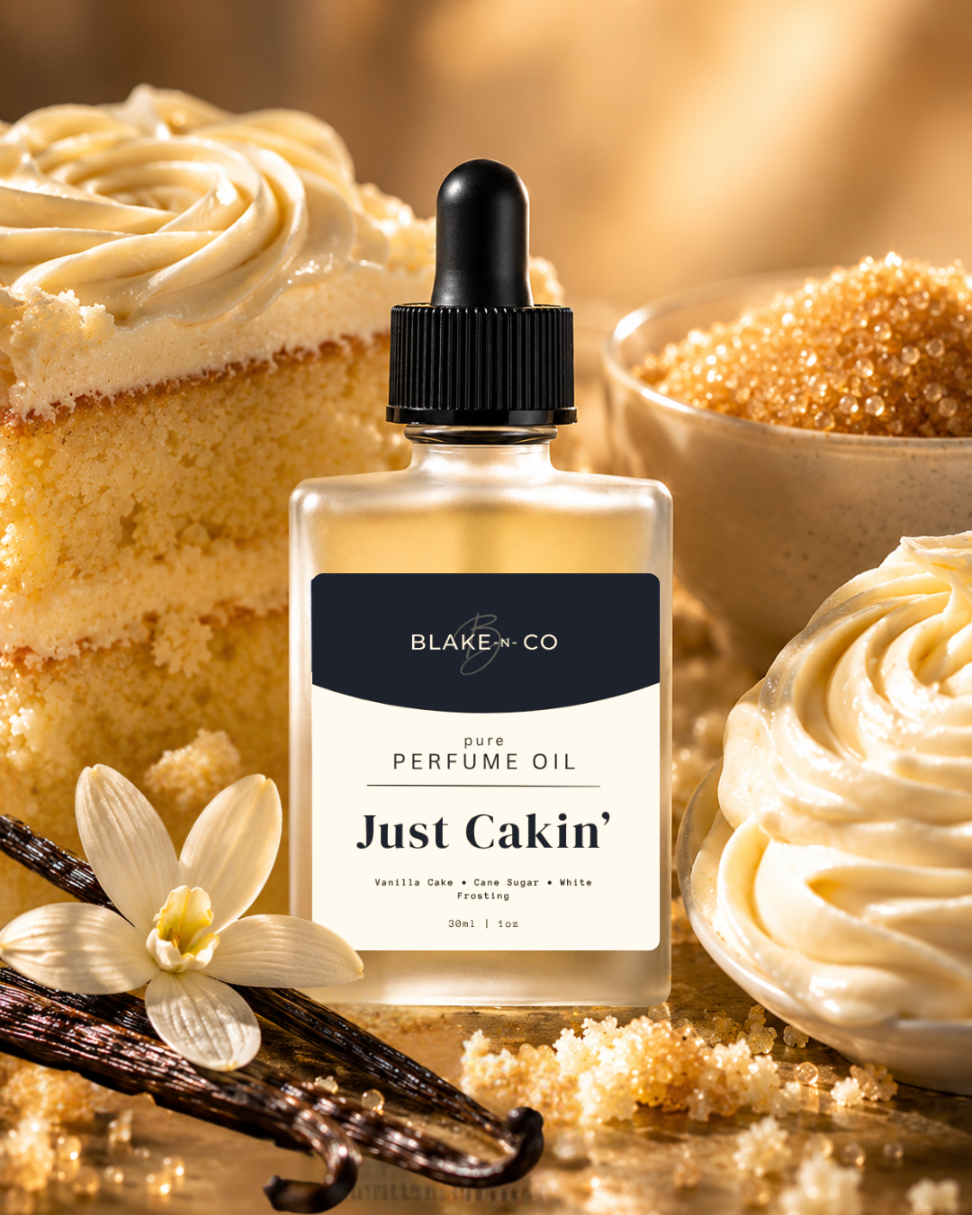 Just Cakin' Pure Perfume Oil