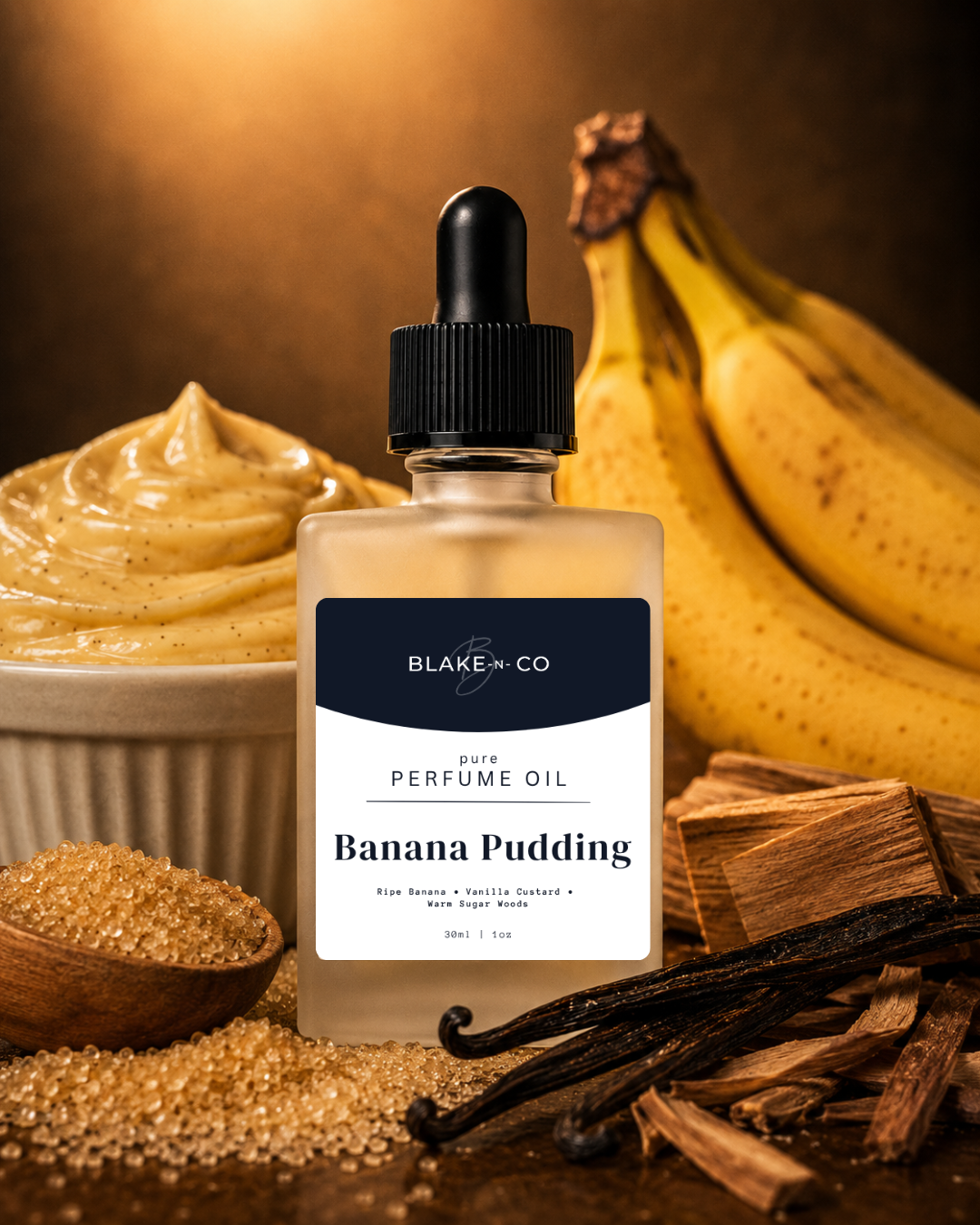 Banana Pudding Pure Perfume Oil