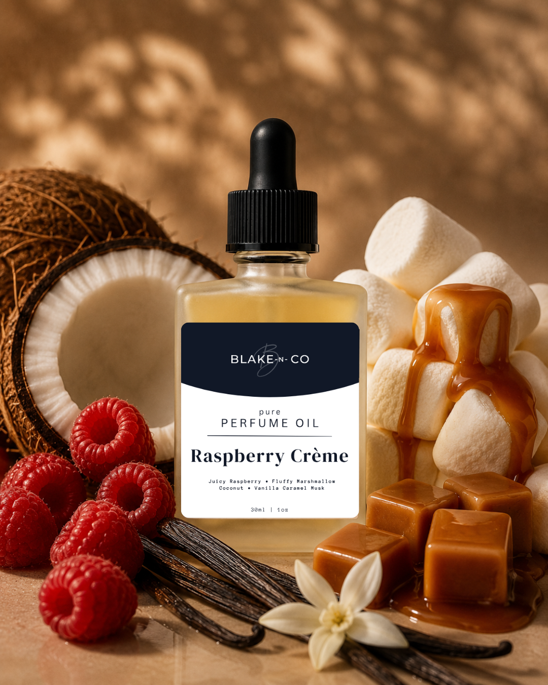 Raspberry Crème Pure Perfume Oil
