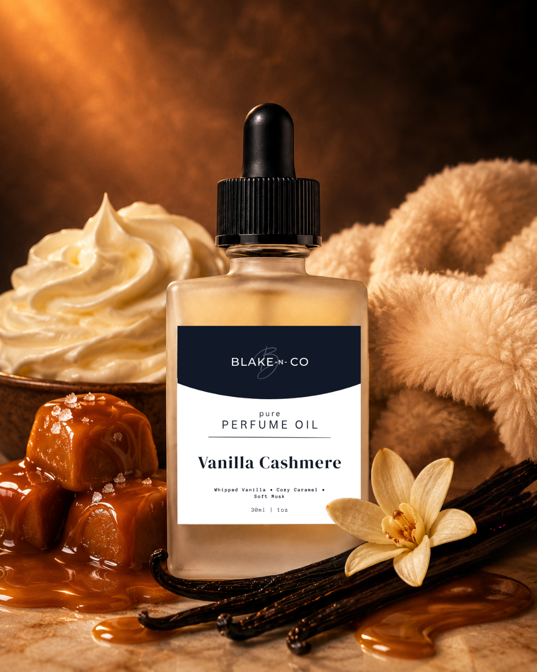 Vanilla Cashmere Pure Perfume Oil