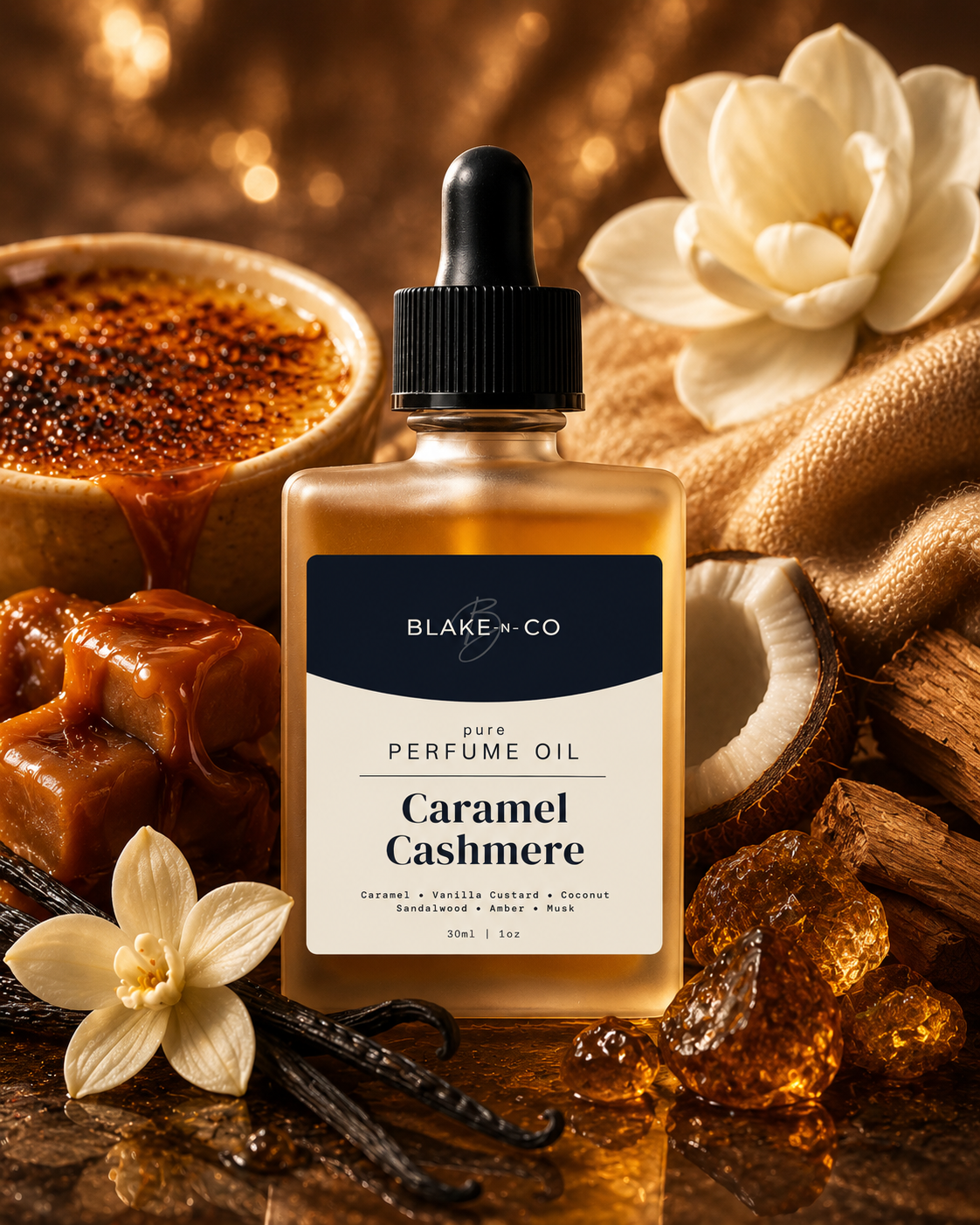 Caramel Cashmere Pure Perfume Oil