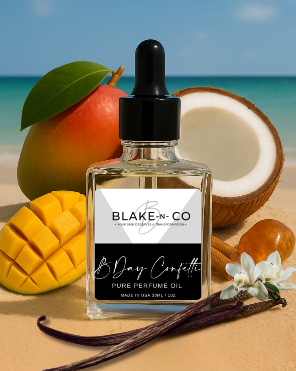 Bday Confetti Pure Perfume Oil