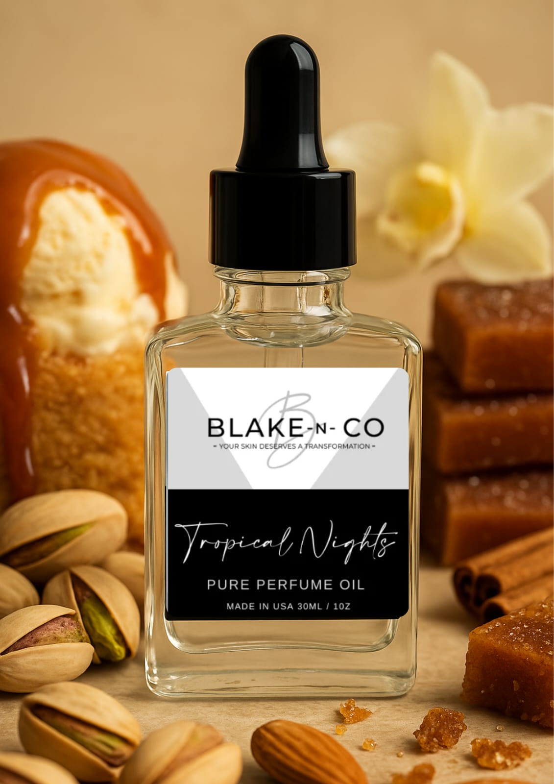 Tropical Nights Pure Perfume Oil