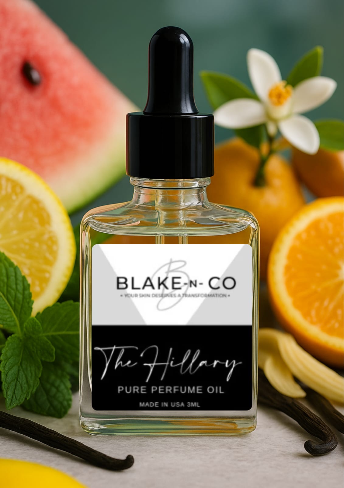 The Hillary Pure Perfume Oil