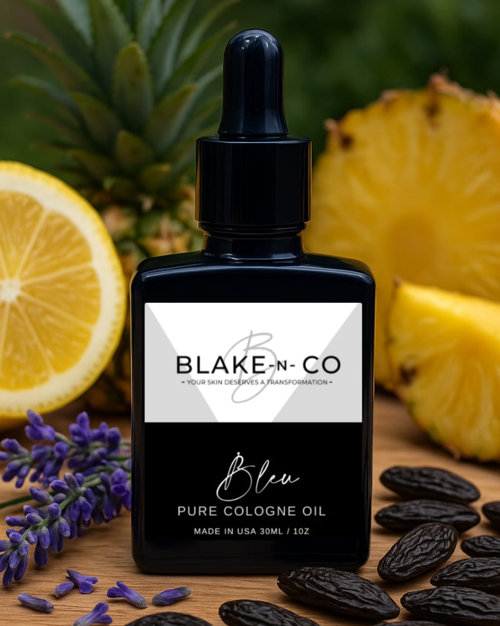 Bleu Pure Cologne Oil