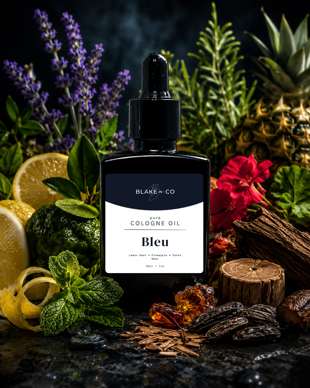 Bleu Pure Cologne Oil