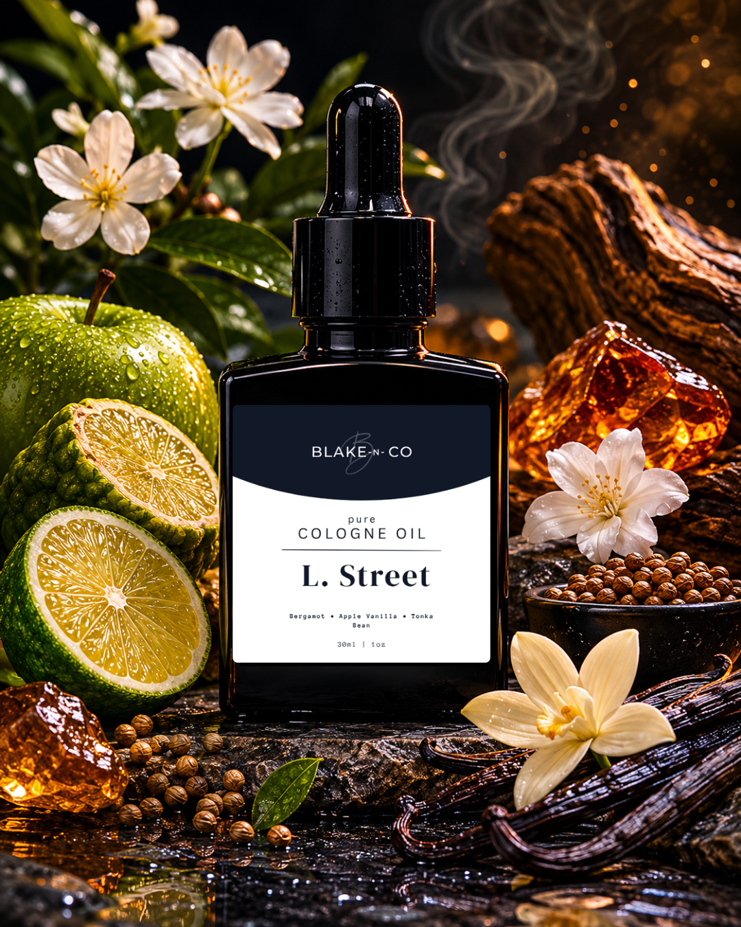 L. Street Pure Cologne Oil