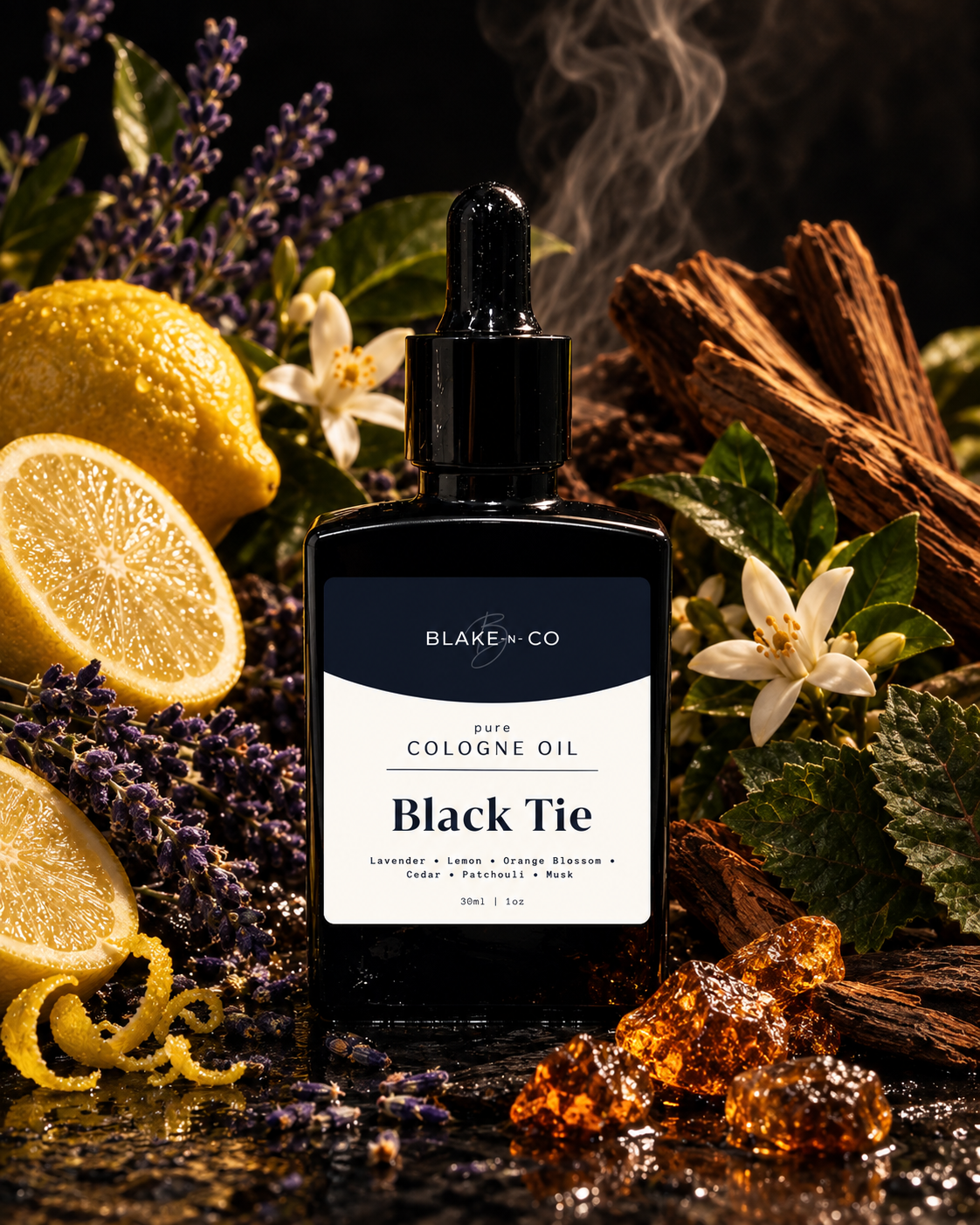 Black Tie Pure Cologne Oil