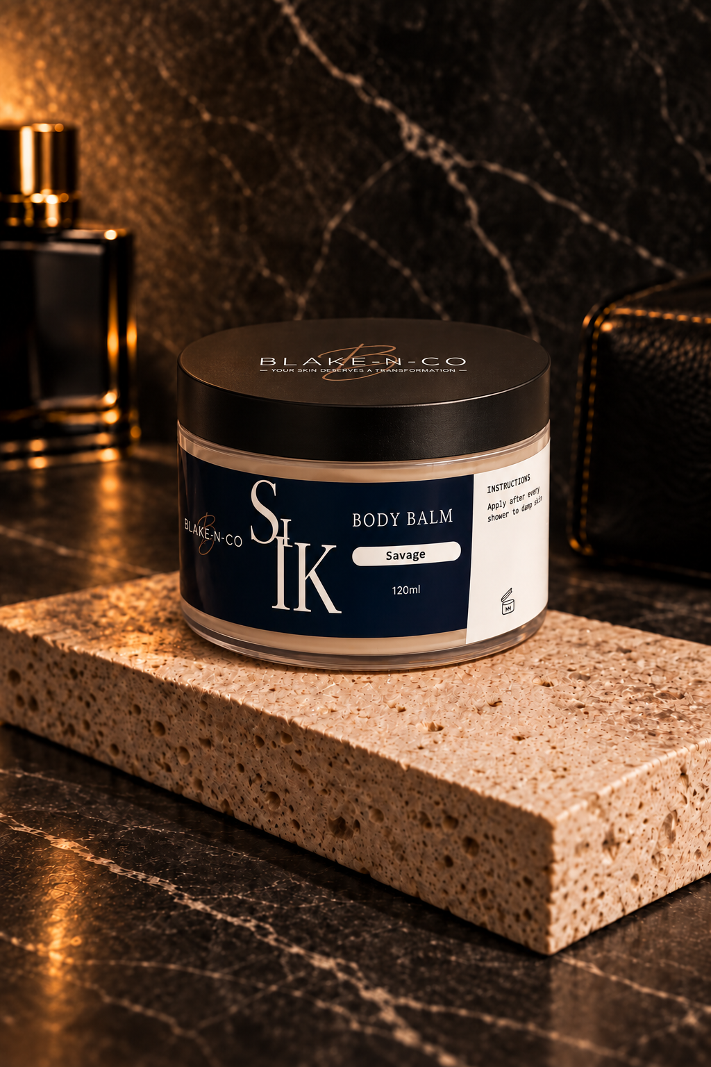 Men Silk Body Balm
