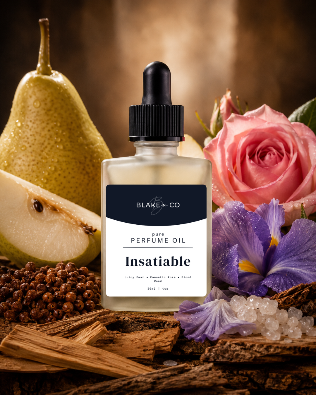 Insatiable Pure Perfume Oil
