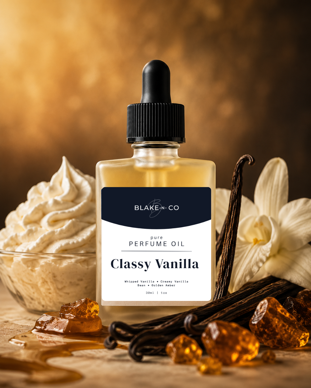Classy Vanilla Pure Perfume Oil