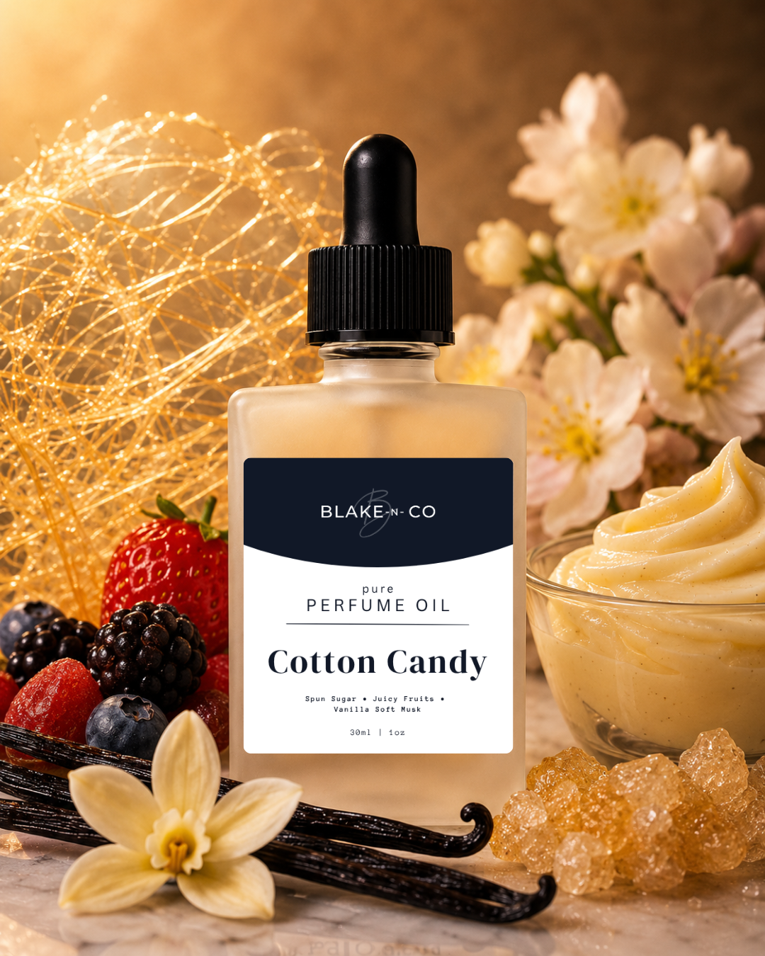 Cotton Candy Pure Perfume Oil