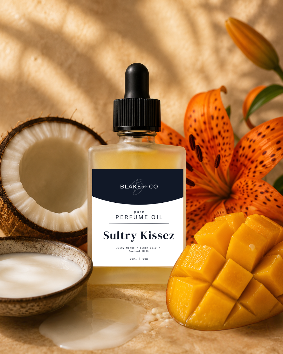 Sultry Kissez Pure Perfume Oil