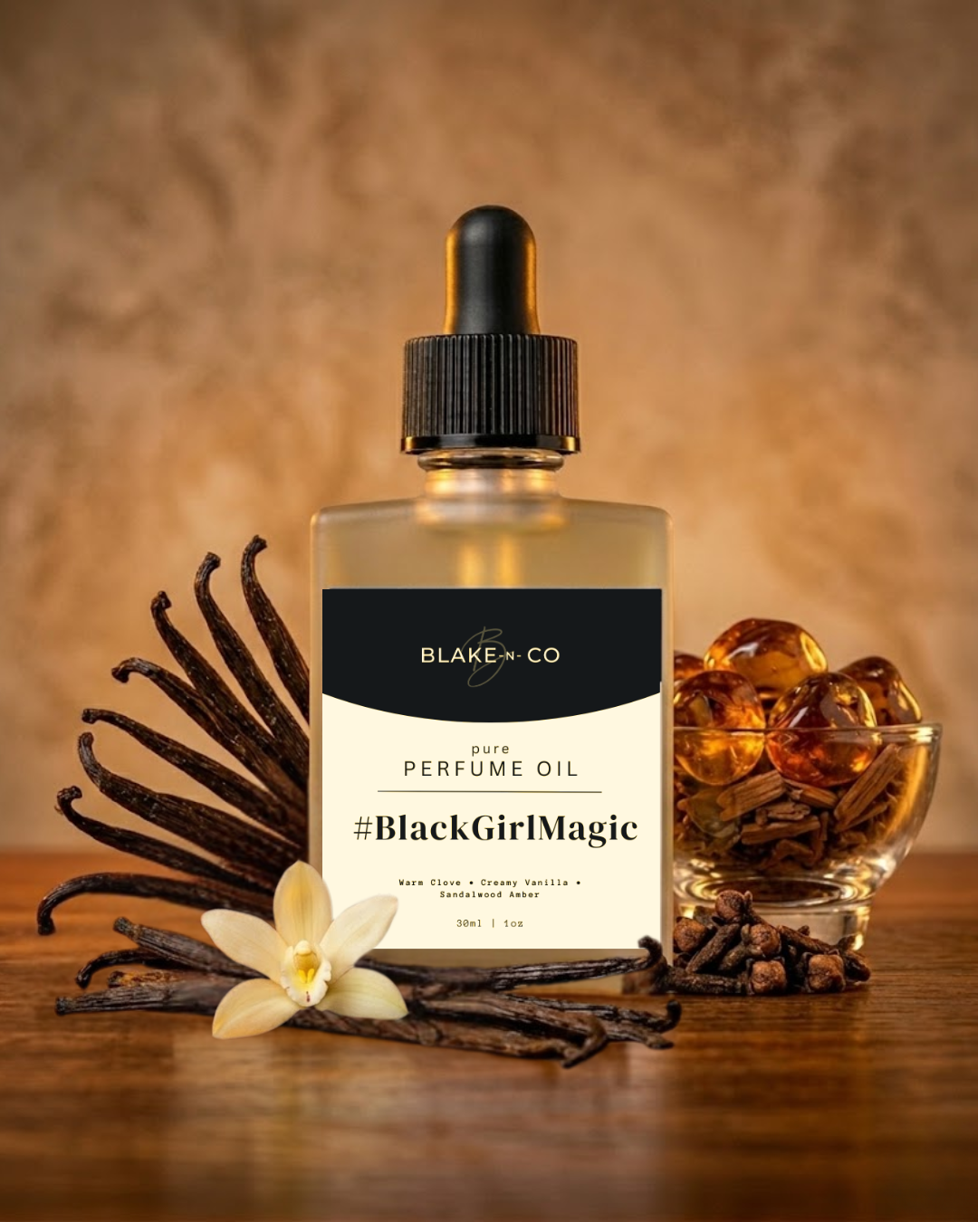 #BlackGirlMagic Pure Perfume Oil