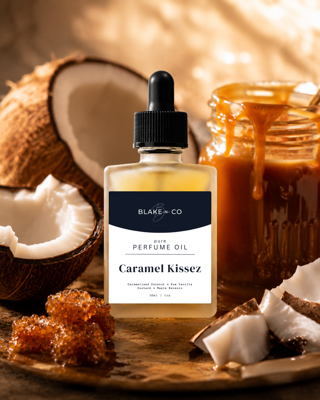 Caramel Kissez Pure Perfume Oil