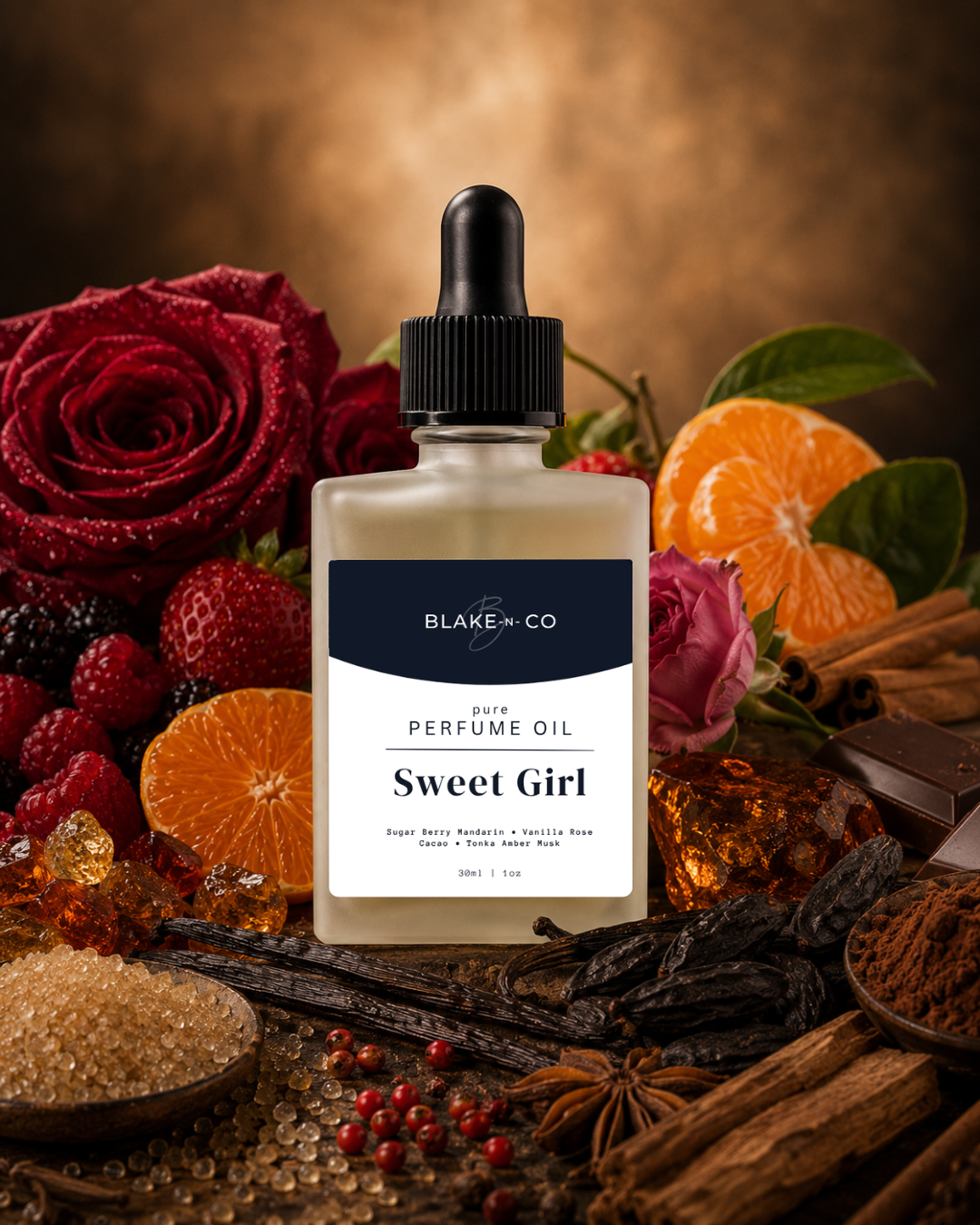 Sweet Girl Pure Perfume Oil
